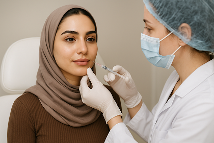 تزریق آنزیم برای حل ژل و فیلر لب در کلینیک زیبایی فلورین کرج